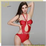 Custom Bikini Swimwear Women Red Hot High Waisted Swimsuits