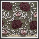 3 Tones Mesh Embroidery Lace Tulle Embroidery Lace
