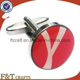 Custom Made Printing Cheap Cufflinks with Epoxy