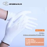 K-162 13 Gauges Polyester / Nylon PU Coated Working Safety Gloves