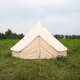 Waterproof 1500mm Cotton Canvas Bell Tent for Luxury Camping
