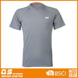 Men's Round Neck Melange Sports T-Shirt