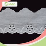 China Factory Manufacture Wholesale White Cotton Embroidery Bridal Lace