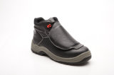 Casual Style Split Embossed Leather & PU Safety Shoes (HQ05073)