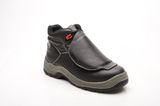 Casual Style Split Embossed Leather & PU Safety Shoes (HQ05073)