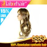 Heat-Resistant 100% Kanekalon Synthetic Hair Wigs