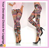 New Designed Aztec Print Fitness European Regualr Legging