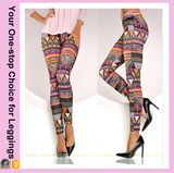 New Designed Aztec Print Fitness European Regualr Legging