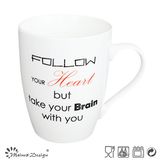 11oz Ceramic Mug with Words Design