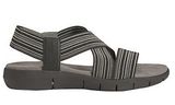 Strappy Design Faux Leather Open Toe Sport Sandals