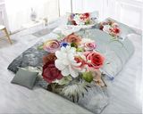 Home Textile 3D Bedsheet Duvet Cover Set