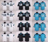 Carolina Thomas Davis Cam Newton Luke Kuechly Customized Football Jerseys