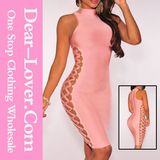 2018 New Pink Wedding Evening Party Prom Dresses