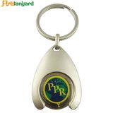 Customer Logo Trolley Coin Keyholder