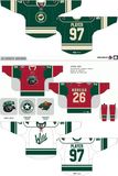 Customized American Hockey League Iowa Wild Hockey Jersey