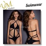 Fashion Design Custom Black Swimsuit Sexy Bikini Swimwear