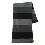 Men Horizontal Stripe Scarf