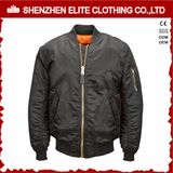 Popular Fashion Personalised Black Bomber Jacket Cheap (ELTWBJI-19)