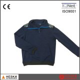 Hot Sales 1/4 Zipper Mens Weaving Wear Hiking Knitted Bomber Jacket