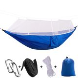 China OEM Nylon Outdoor Camping Bed Hammock with Mosquito Net