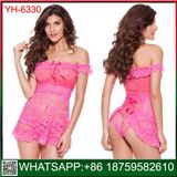 China Factory Sale Cheap Woman off-Shoulder Hot Sexy Underwear