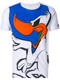 Men's White Cotton Printed T-Shirt