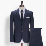 Custom Suit Deep Blue Color Men Formals Business Wear Suit