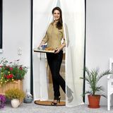 Durable Magnetic Screen Door Mesh Strong Magnets