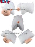 Pillows Outdoor Pillows Cushion as White Sheep Plush Animal Style