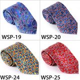 Fashionable 100% Silk /Polyester Printed Tie Wsp-19