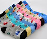 High Quality Children/Kids Cotton Happy Fancy Socks