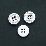 4 Holes New Design Polyester Button (S-030)