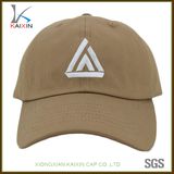 Custom Flat Embroidery Logo Baseball Caps with Long Brim