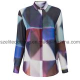 Sublimation Chiffon Shirt for Women (ELTWDJ-8)