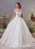 Amelie Rocky 2018 Short Sleeves Ball Gown Wedding Dress Picture