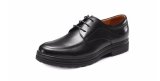 Casual Formal Shoes, Black Leather Dress Shoes for Men