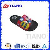 Plain Men and Women Slippers with PVC