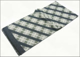 Men's Reversible Cashmere Like Winter Warm Checked Diamond Printing Thick Knitted Woven Scarf (SP806)