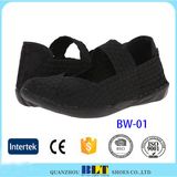 2017 Comfortable Woven Fabric Women Shoes Fashion Patform Woven Shoes for Women