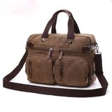China Manufacturer Custom Canvas Tote Bag Travel Sport Shoulder Backpack