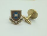 Square Custom Metal Cufflinks Stampe Logo Cufflink (GZHY-XK-015)