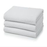 100% Cotton Color Hotel Towels, White Bath Towels