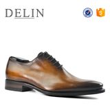 2018 Men Breathable Different Color Business Leather Shoes