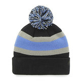 Cute Multicolor Custom Strip Pattern Knitted Winter Beanie Hat