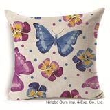 Back Cushion /Print Flax Cushion /Car Cushion /Sofa Cushion/Throw Pillow Case