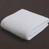 China Made Cotton Towels Supplier, Hotel White Fancy Towels