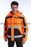 Winter Reflective Padded High Visibility Safety Jacket