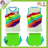 Polyester Breathable Quick Dry Custom Volleyball Jersey and Shorts