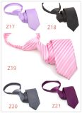 100% Polyester/Silk Zipper Tie (Z017-Z019)
