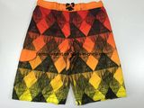 Oeko-Tex Flat Waist Polyester Patterned Men Board Short Swimwear